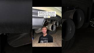 MY GIRLFRIEND & MY FRIEND WERE TOO HEAVY FOR MY CAMARO’S BACKSEAT, SO MY EXHAUST RIPPED OFF?