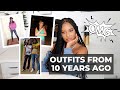 REACTING TO MY OUTFITS FROM 10 YEARS AGO. what was I seriously thinking?