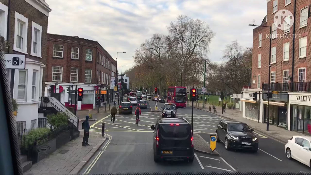 Bus 22 Markham street, Chelsea to Putney Bridge, London YouTube