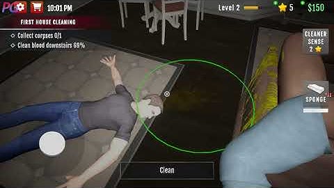 Crime Scene Cleaner 3D Mobile FIRST HOUSE CLEANING [Android, iOS Game]