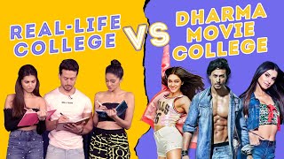 Soty 2 Real College Life Vs Dharma Movie College Life Ft. Tiger Shroff, Ananya Panday & Tara