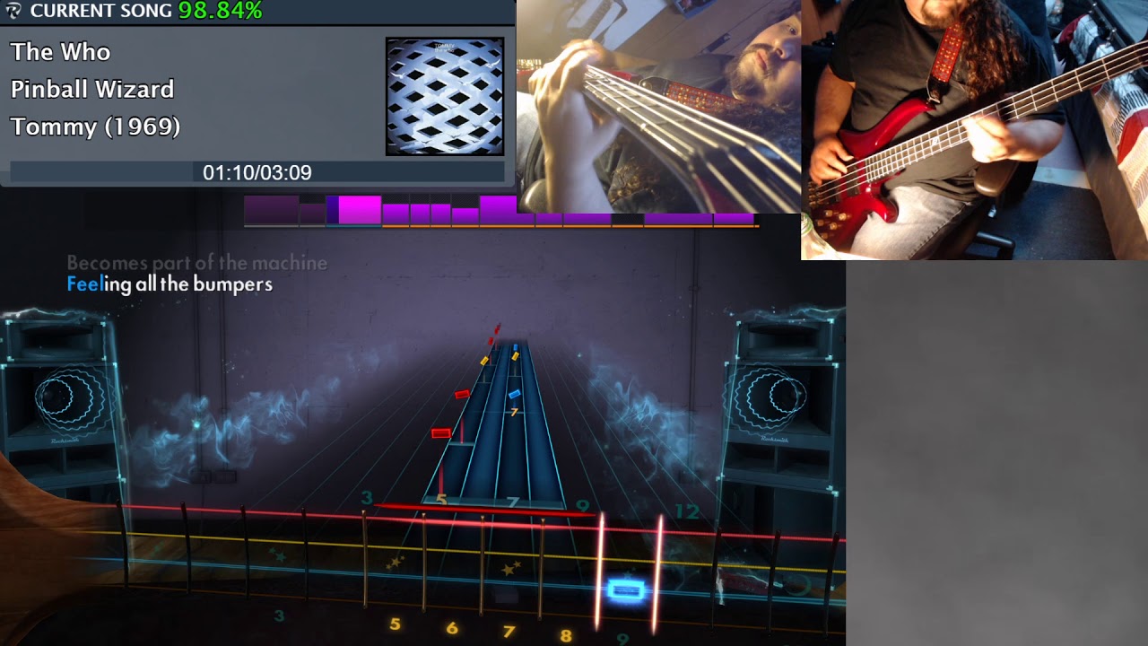 Pinball Wizard - The Who - Rocksmith Bass Sightread - YouTube