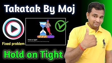 mx takatak hold on tight problem solution |🎉|  mx takatak hold on tight kaise hataye | hold on tight