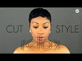 How I Cut Relax and Style My Short Hair | Kaye Wright