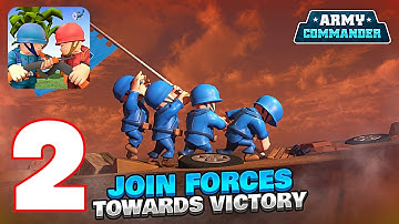 Army Commander - Gameplay Walkthrough Part 2 - War Army Commander (iOS, Android)