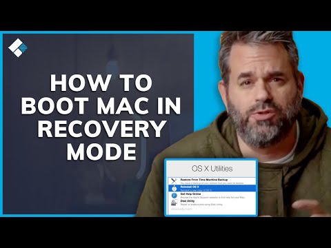 What happens when Mac goes into recovery mode?