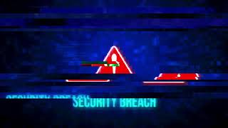 ◉ FREE 4K video wall loops footage  ◉Caution Warning Security Alert Background