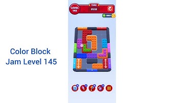 Color Block Jam Level 145 Walkthrough