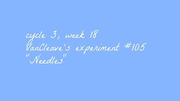 cycle 3, week 18 VanCleave