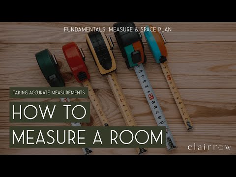 How To Measure a Room for Space Planning, Furniture Layout, and Estimating Flooring & Wall Materials