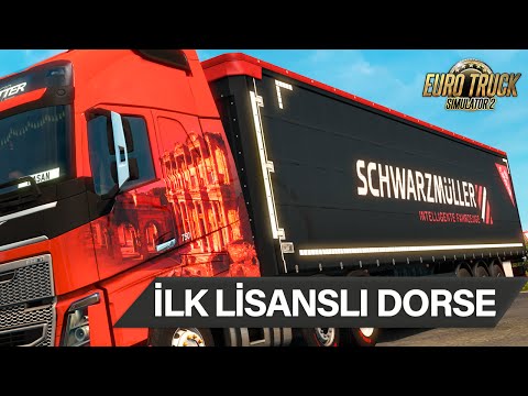 Euro Truck Simulator 2 Schwarzmüller Dorse DLC'si Çıktı!
