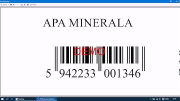 ITG Barcode Label Designer - Excel DataSource