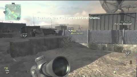 MW3 TRIPLE KILL NOSCOPE ACROSS MAP
