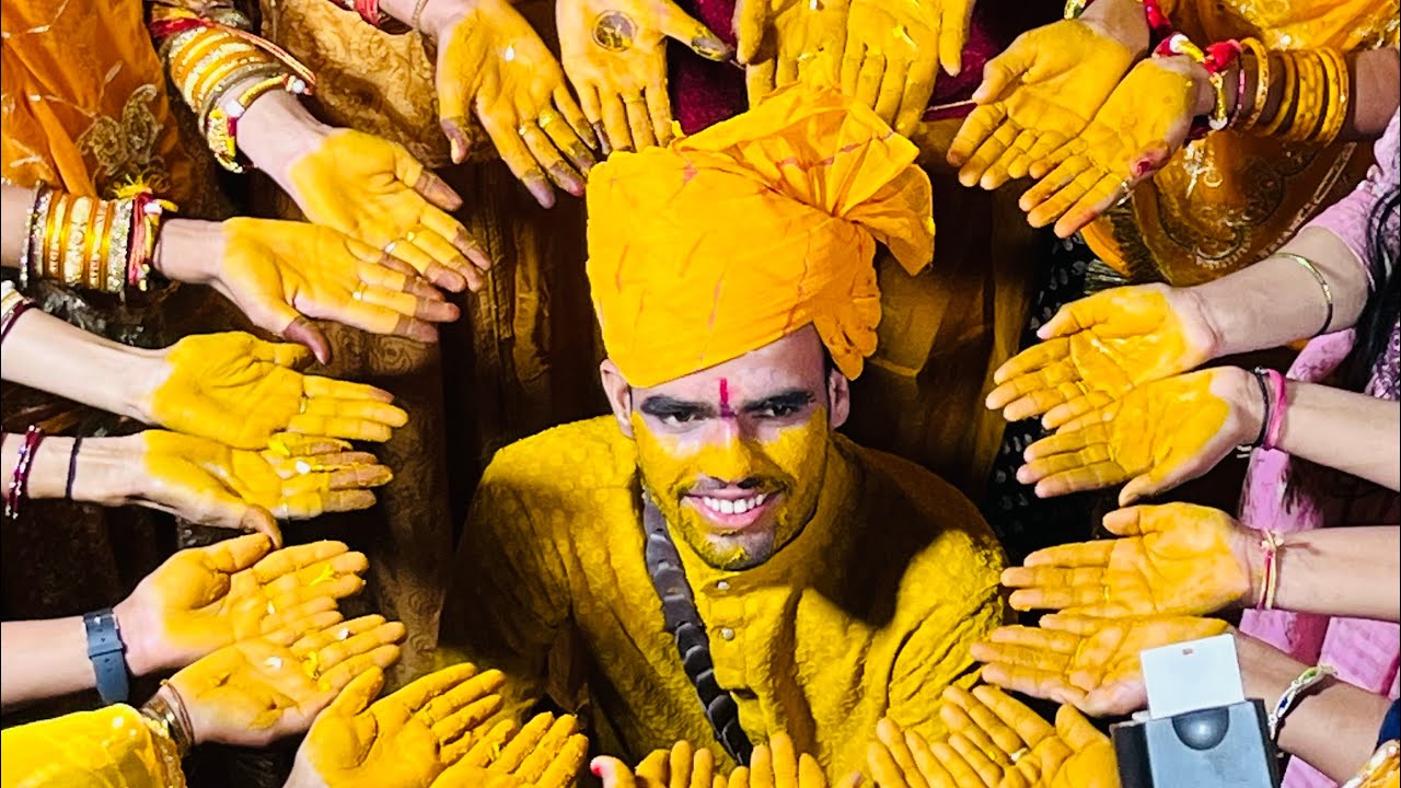 हल्दी रसम । Haldi rasam । Rajasthani haldi rasam - YouTube