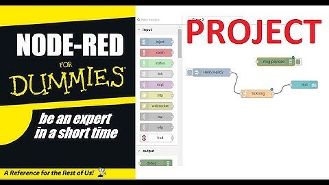 NODE-RED FOR DUMMIES--TUTORIAL 09-PROJECT PART 1-INTERNET OF THINGS-INDUSTRY 4.0