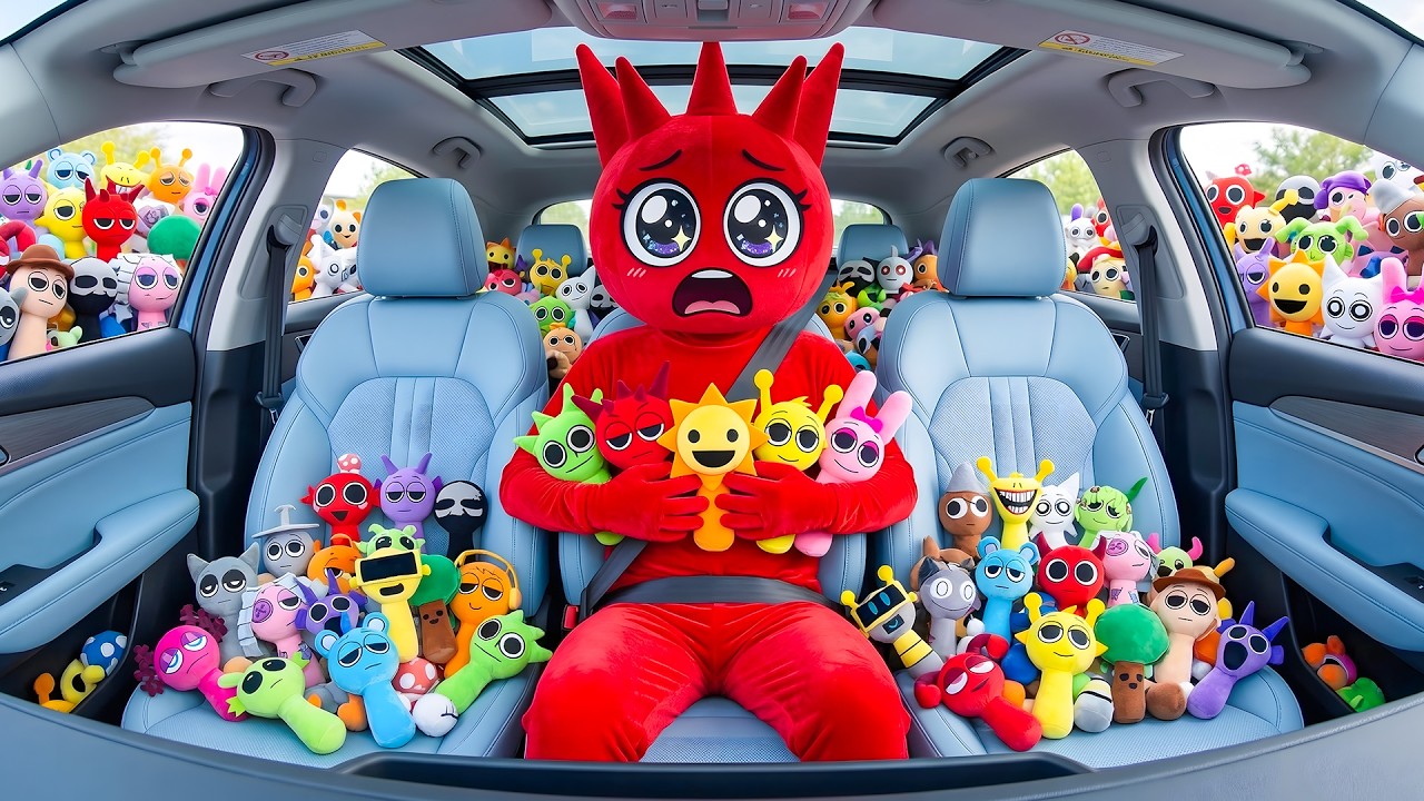 О боже! Рэдди поймал Спрунки, прячущегося в машине!