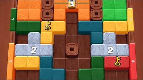 Wood Away Block Jam Level 130 Game Walkthrough Solution