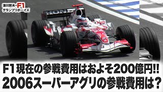 The current cost of participating in an F1 race is approximately