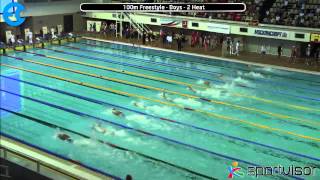 100m Freestyle - Boys - 2 Heat