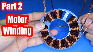 How to make a powerful brushless motor | Part 2 Core winding