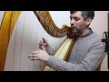 Fundamental exercises on the harp - chord progressions. Harp Tuesday ep. 122