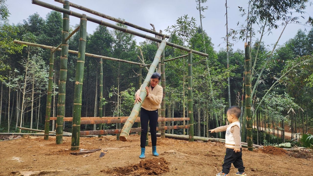 Building a New Bamboo House | A Single Mom’s Journey to a New Life