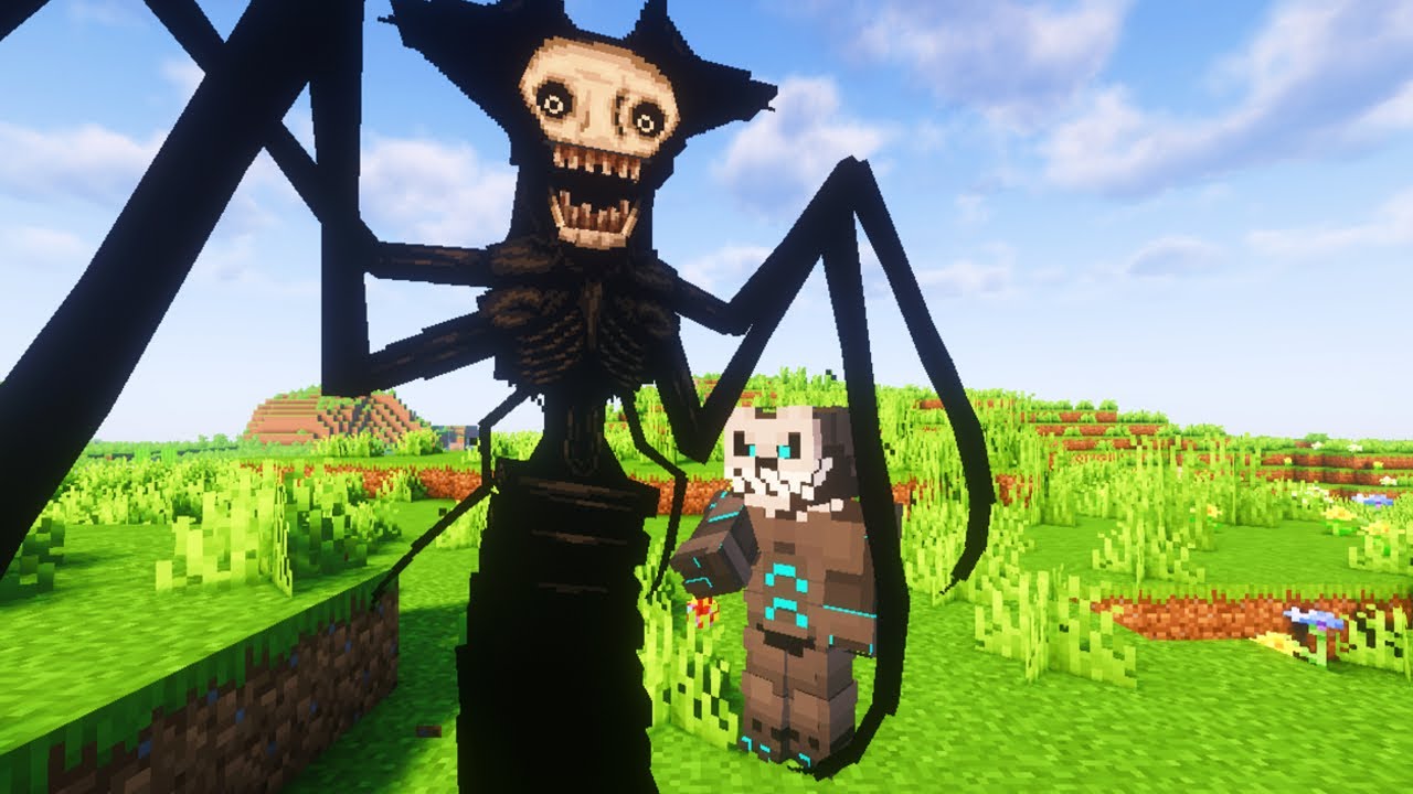 Кайдзю №8 УНИЧТОЖАЕТ моды ужасов Minecraft