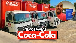 🚚 [CNH D] VAGAS DE EMPREGO DE MOTORISTA NA COCA COLA | INICIO IMEDIATO 2025