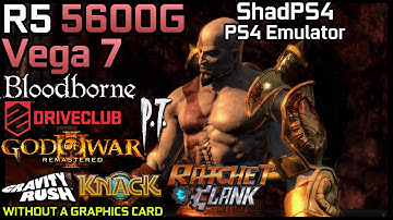 ShadPS4 on Ryzen 5 5600G - Test in 10 Games (PS4 Emulator)