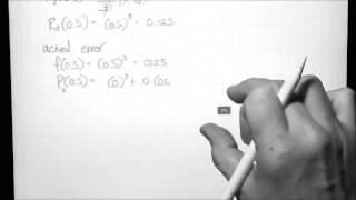 Taylor Polynomials and truncation error: 1st step to begin Numerical Analysis