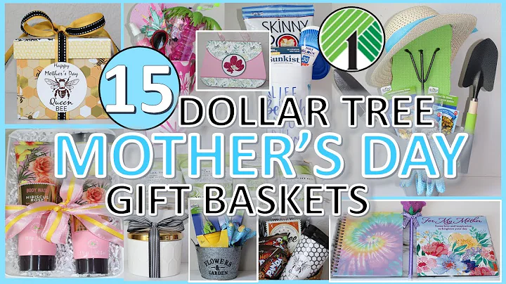 15 MOTHER'S DAY 2021 GIFT BASKETS AND SETS | DOLLAR TREE DIY | Beautiful and Budget Friendly!!