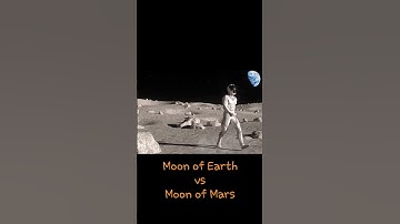 moon vs phobos (moon of mars) #shorts #moon #mars #earth #phobos #jump #cosmos #space #video