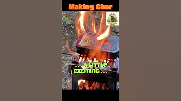 DIY Altoids Char Cloth #survival #char #altoids #short #shorts #camping  #charcloth #firestarter