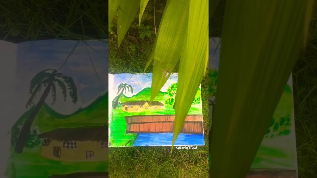 My Scenery Painting/ Cute art of Minsh