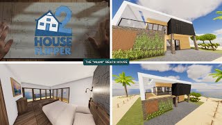 We Build A Lavish Miami Beach House / House Flipper 2 Speedbuild