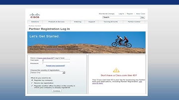 Getting Registered with Cisco
