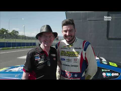 Ben Grice takes father Allan for a lap around Bathurst