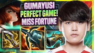 GUMAYUSI PERFECT GAME WITH MISS FORTUNE IN EUW! - T1 Gumayusi Plays Miss Fortune ADC vs Draven!