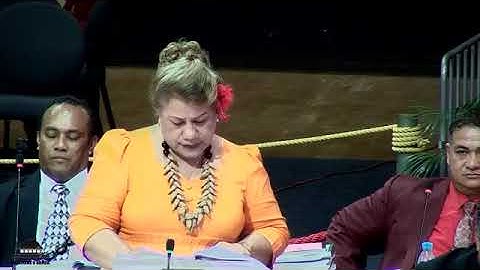 Fonotaga a le Palemene, Aso Lua 28 Oketopa 2025; 4:15pm