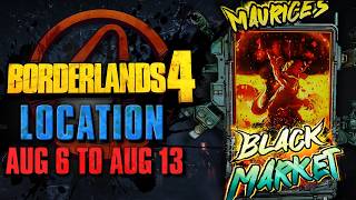 Black Market Vending Machine Location!! (Aug 6, 2026) - Borderlands 4