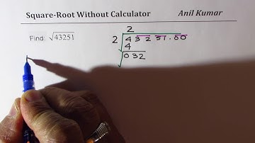 How to Find Square Root of 5 Digit Number Without Calculator