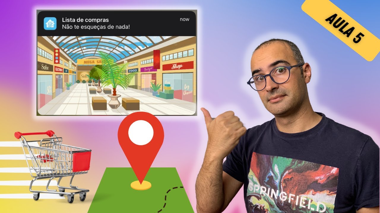 Compras automatizadas com Home Assistant para iniciantes Notificações Android e Geofence