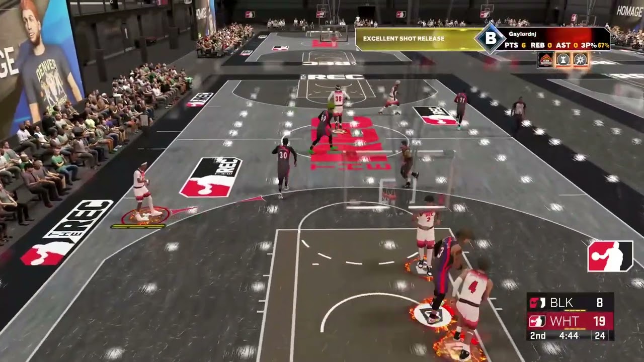 2k23 clip Lucky shot 13 percent contested