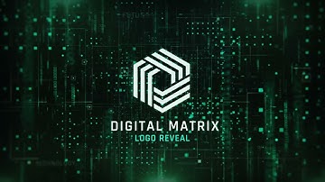 Digital Matrix Logo for After Effects 2021