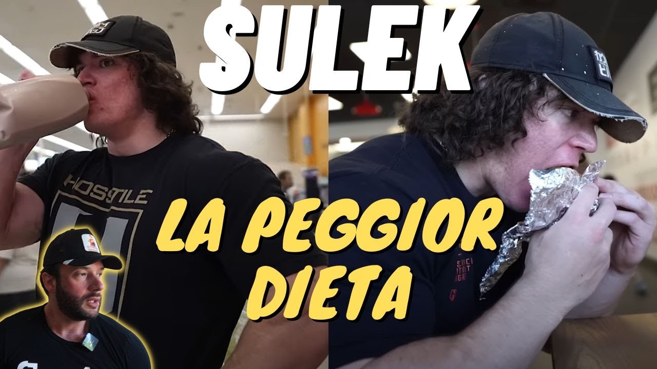Sam Sulek ha una delle peggior diete che abbia mai visto !!!