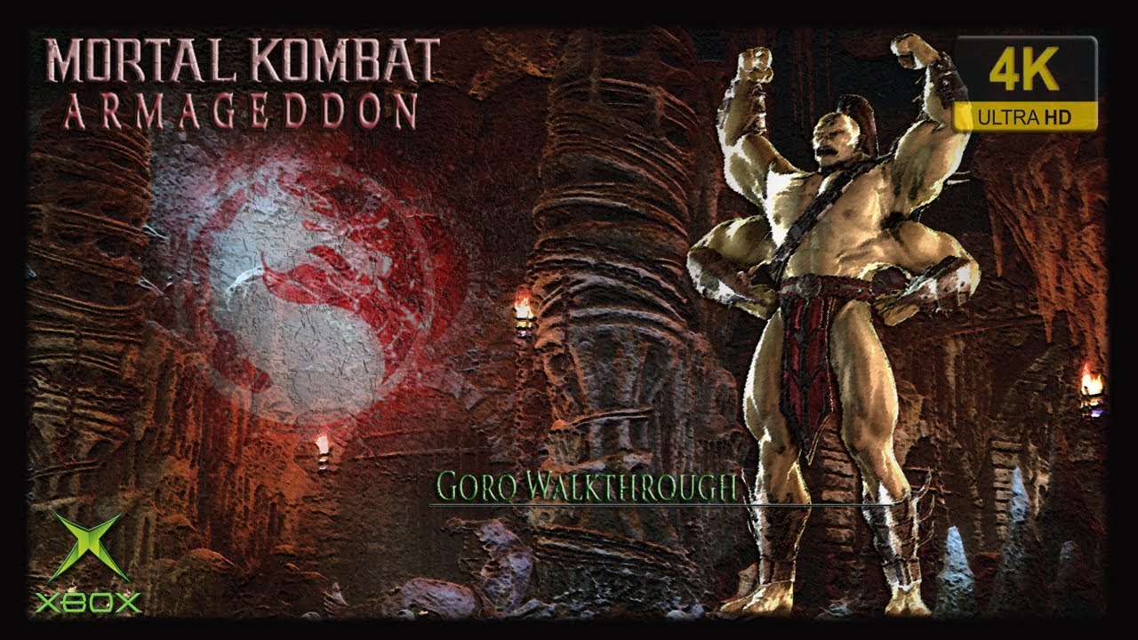 Mortal Kombat: Armageddon |4k60fps| Goro Walkthrough (Xbox Original