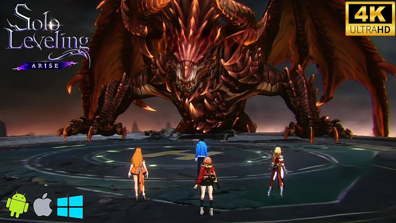 Lv66 Sung Jin Woo VS Power of Destruction Pitch Black Flame Ennio ...
