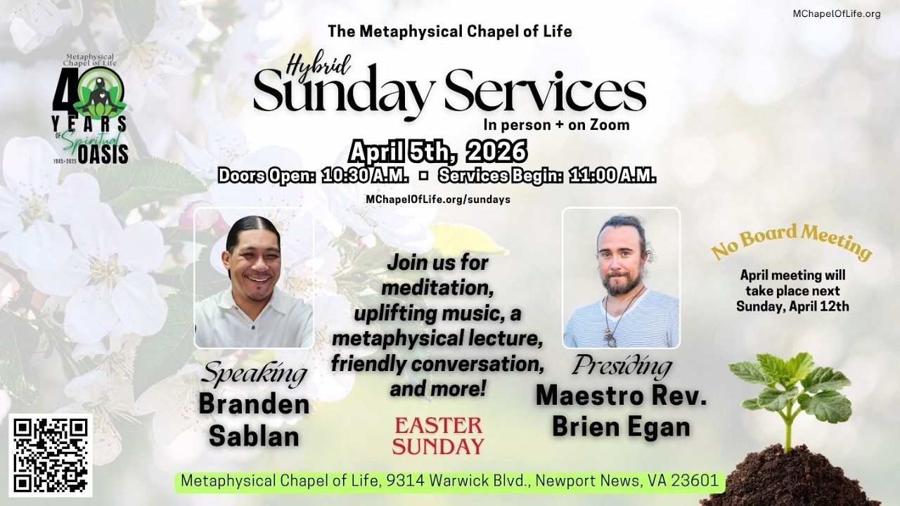 Easter as Living Revelation | Metaphysical Ideas on Resurrection | Brandon Sablan | Teaching Lecture