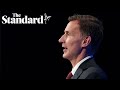 Jeremy Hunt: UK  beginning to win the battle against inflation