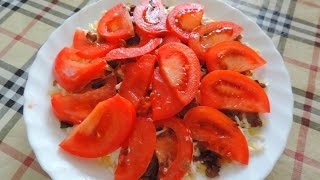Очень вкусный салат " Чикаго". Очень вкусный салат " Чикаго".